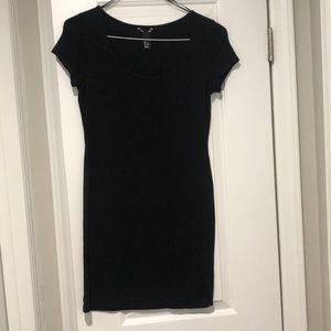 Women’s black H&M T-shirt dress size S